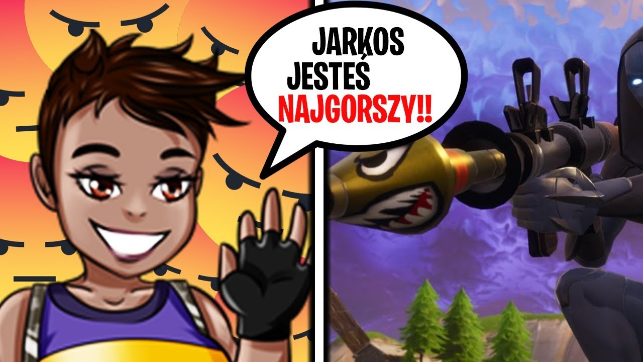 JARKOS TROLLUJE GIERKI DUO Z MOCARZZEM Fortnite Funny Fails And WTF